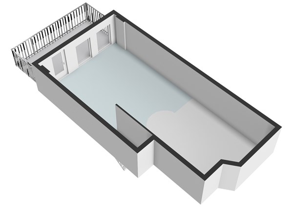 Floor plan - Hemonystraat 49H, 1074 BN Amsterdam 